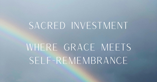 The Sacred Investment