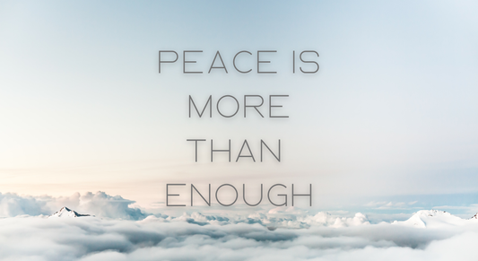 If God gave you peace, He will give them clarity.